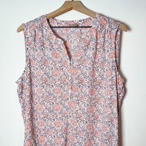 Ann Taylor Loft Floral Blouse